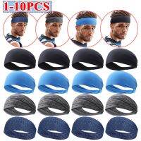 【CC】 1-4PCS Breathable Headband Men Drying Elastic Hair Sweat Band for Outdoor Cycling