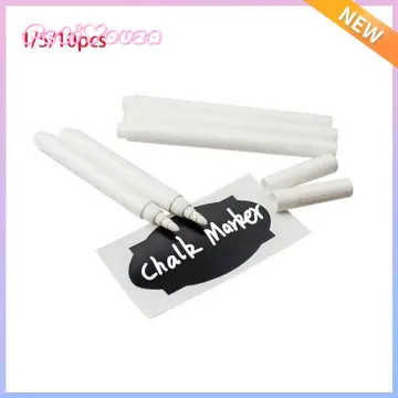 1 X White Liquid Chalk Pen Marker for Glass Windows Chalkboard