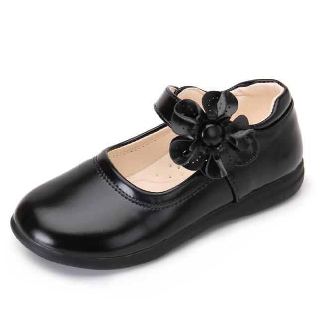 jeansame-dress-สาวรองเท้าสำหรับเด็กชุดแต่งงานโรงเรียนรองเท้าฤดูร้อนโบว์โบว์สีดำรองเท้าแตะนักเรียนแฟชั่นเกาหลี