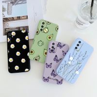 【CC】 A54 5G Cases Matte Silicone Cover amsung A 54 Fashion Back Fundas