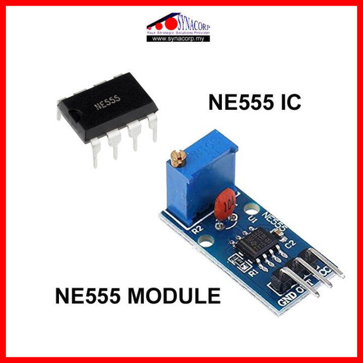 NE555 Frequency Adjustable Pulse Generator Module Lazada