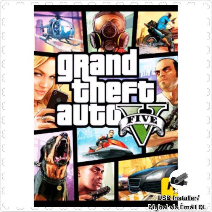 PC Game Controller GTA V - Grand Theft Auto V ( + All DLCs ) Windows ...