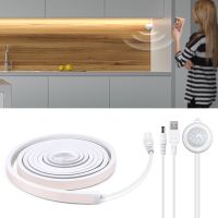 Smart PIR Motion Sensor Super Bright COB LED Strip Neon Light Auto ON/OFF 320leds/m Waterproof for KitchenStairWardrobe Decor