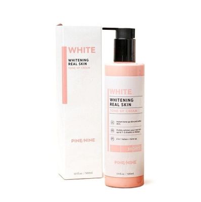 BONITA U ❤️ Pine Nine Real Skin Tone Up Cream 300 ml. บำรุงผิวกาย+โทนอัพผิวกาย  ผิวไบร์ทแบบเกาหลี
