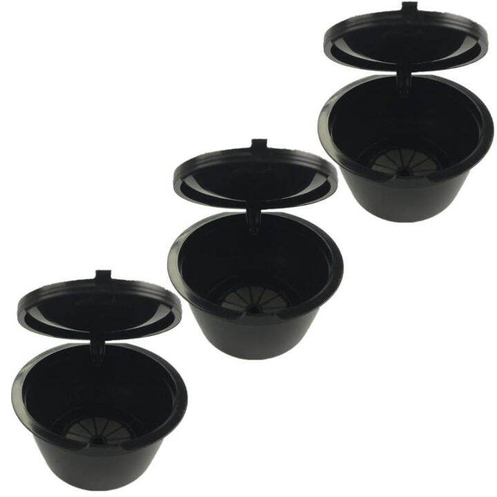 3pcs/pack use 150times Dolce Gusto Coffee Cup Capsule Plastic Capsule Refillable Reusable