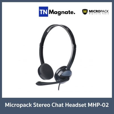 [หูฟัง] Micropack Headset MHP-02 Black