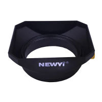 NEWYI Square Hood 37mm 39mm 40.5mm 43mm 46mm 49mm 52mm 55mm 58mm hood for Canon Nikon Fuji Camera