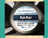 L3zm5f Kaku Kagu 220V 25489 KA2509HA2-2ทนอุณหภูมิสูงพัดลมไหลตามแนวแกน KA2509HA2-4