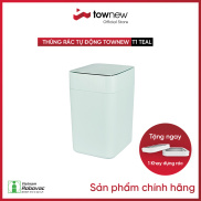 Thùng Rác Thông Minh Townew T1 Teal -Tự động hàn túi - Bản Quốc Tế