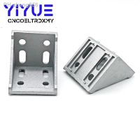 2pcs of 6060 Corner Fitting Angle 60x60 Decorative Brackets Aluminum Profile Accessories L Connector Fasten connector