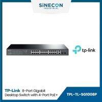 มีบริการส่งด่วนภายในวัน - TP-Link รุ่น TL-SG1008P 8-Port Gigabit Desktop Switch with 4-Port PoE+ By Sinecon