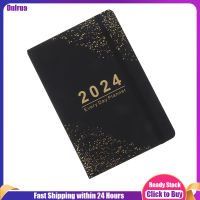 Dulrua [New] 2024 Schedule Planner English Daily Academic Planner Notebook Daily Planner Notepad School Office Supplies