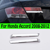 ไฟตัดหมอกหลัง ABS โครเมี่ยม2ชิ้น,สำหรับ Honda Accord 8th 2008 2009 2010 2011 2012