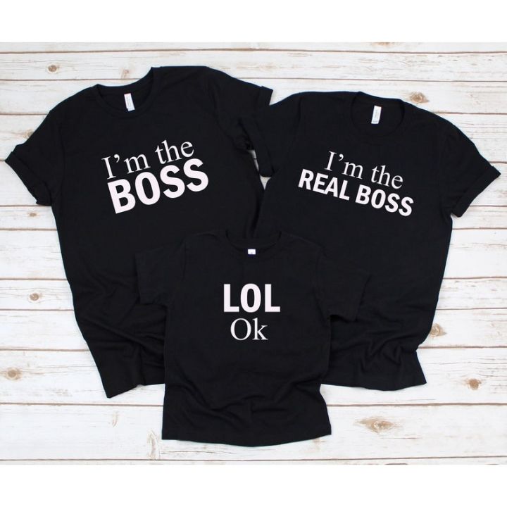 I'M THE BOSS FUNNY' Men's T-Shirt