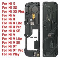 เหมาะสำหรับ Xiaomi Mi 9 SE 9T Pro Play 5 5 5S Plus 6 8 Lite กริ่งโมดูลบันทึกเสียงอะไหล่ดังลำโพงลำโพงดังด้านล่าง