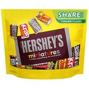 Socola Hershey s Miniatures 294g share pack.