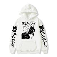 Japanese Anime Tokyo Revengers Casual Hoodie Men Kawaii Harajuku Summer TopsTokyo Revengers Cartoon Unisex Hoodie MaleSweatshirt Size XS-4XL