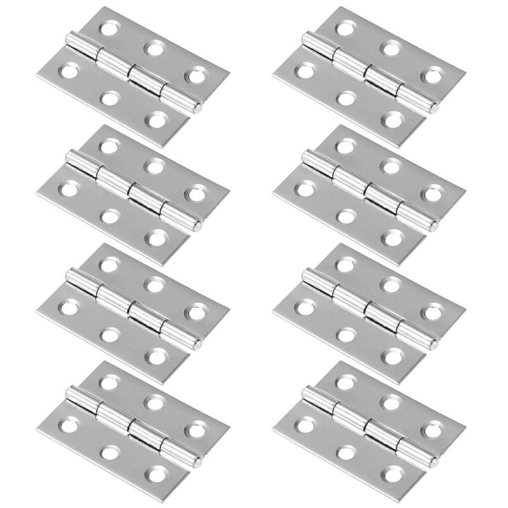 30pcs-folding-hinges-portable-stainless-steel-2-inch-hinge-loose-leaf-mute-flat-hinge-for-window-home-door-hardware-locks