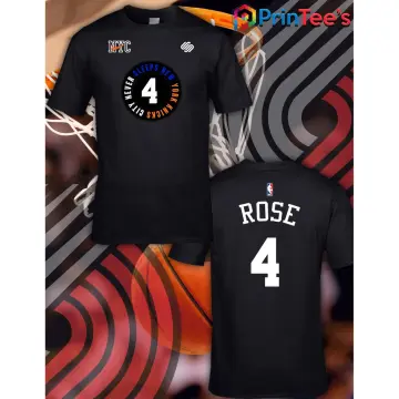 Derrick rose cheap knicks tshirt