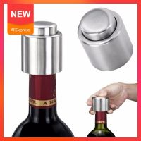 1Pcs Stainless Steel Bottle Stopper Vacuum Cap Sealer Fresh Keeper Bar Tools Bottle Cover Kitchen Accessories