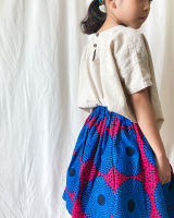 MERMEO |【SK-146】M(90-100)/L(110-120)/XL(130-140) African batik kids skirt | กระโปรงเด็กผ้าแอฟริกันบาติก