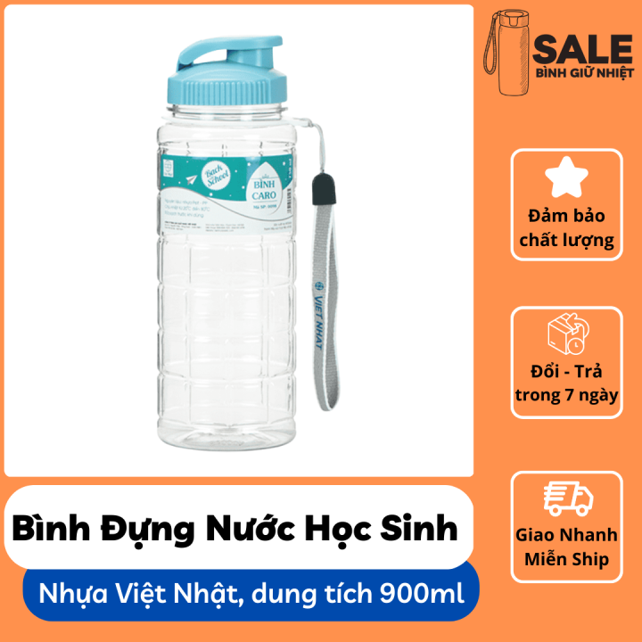 Bình nước học sinh 550ml  Việt Nhật Plastic