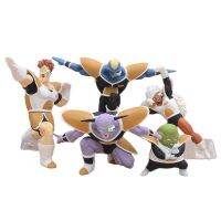 5ชิ้น/ชุดอนิเมะดราก้อนบอล Ginyu Force Figures Jeice Guldo Recroom Burter Ginyu โมเดลสะสมหุ่นพีวีซีสำหรับเป็นของขวัญ