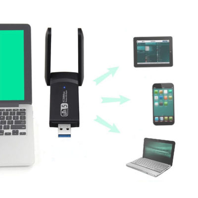 USB3.0เครือข่ายแล็ปท็อปการ์ดอะแดปเตอร์ WiFi 2.4G 5.8G ดูอัลแบนด์ประสิทธิภาพสูงสำหรับสำนักงานสำหรับธุรกิจ