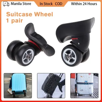 Shop 2 Pcs Quiet Luggage Wheels Double Row Wheel Replacement with great  discounts and prices online - Nov 2023