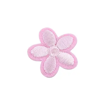 Cute Small Flower Patches Iron On Applique Bags Decals Dress