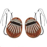 2Pcs Kalimba Thumb Piano 8 Key Mini Thumb Piano Finger Piano Mini Kalimba Thumb Piano for Kid Adult Instrument Accessory