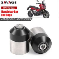 แฮนด์จับปลายสำหรับ HONDA ADV 350 2022-2023 CNC อุปกรณ์เสริมที่จับรถจักรยานยนต์ฝาครอบปลายแฮนด์