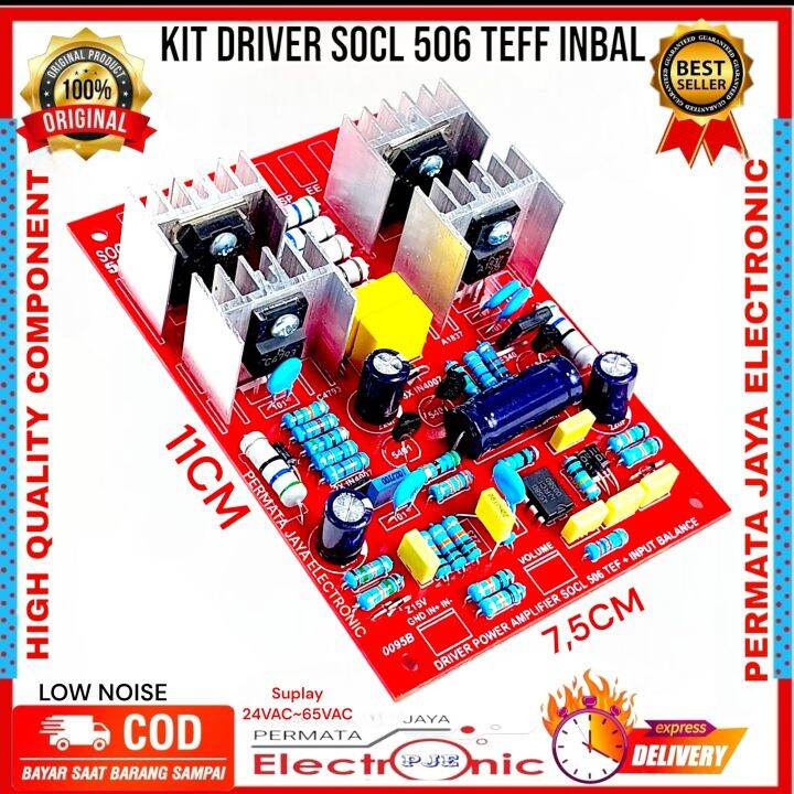 Kit Driver Power Amplifier Socl Tef Plus Input Balance Lazada Indonesia