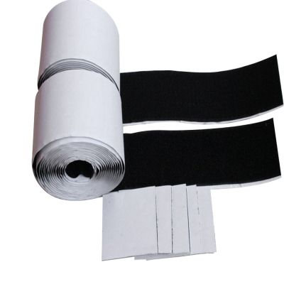 50mmx1m Self Adhesive Hook And Loop Tape Double-sided Velcros Adhesive Nylon Sticker With Gue for DIY Adhesives Tape