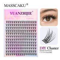 Super Cheap MASSCAKU Segemented DIY Handmade Make up Fake Lashes Cosplay Eyelashes Brush Bond maquillaje Makeup Products Fan