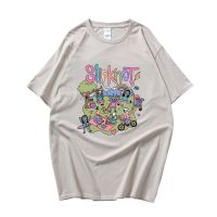 Cartoon Slipknots T Shirt 100 Cotton Heavy Metal Rock Band 2022 Hop Streetwears Gildan