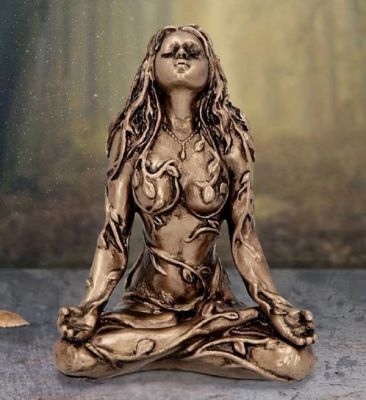 Mini Gaia Fairy Ornament Buddha Figurine For Decoration Gaia Fairy Figurine Chakra Healing Figurine Meditation Home Decor