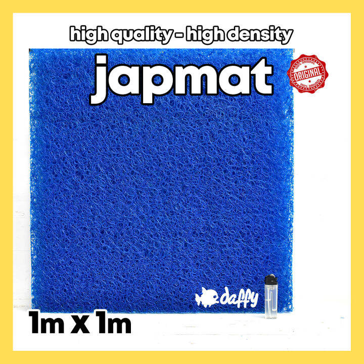 JAPMAT 100x100 cm Japan Filter MEDIA FILTER MEKANIK AKUARIUM Lazada