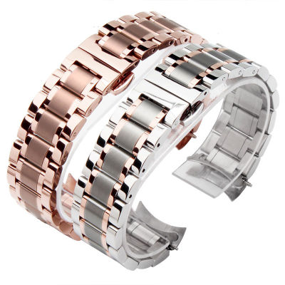 Curved End Stainless Steel Watchband for Tissot 1853 Couturier T035 141617182224mm Watch Band Women Mens Strap Bracelet