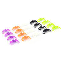 Shao 200ชิ้น/เซ็ต Halloween Plastic mixed-Color Miniature spiders ตกแต่งของเล่นขนาดเล็ก