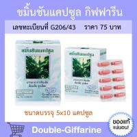 ขมิ้นชัน แคปซูล กิฟฟารีน GIFFARINE ขมิ้นชันแคปซูล ขมิ้นชันอัดเม็ด กิฟฟารีนของแท้