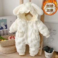 【Ready】? 23 new wter baby dded jumpsuit super cute hdred ys l moon one-year-old baby rl dress out clot baby