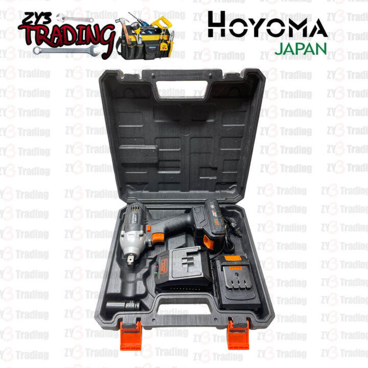HOYOMA JAPAN CORDLESS IMPACT WRENCH 1/2 DRIVE 20 VOLTS Lazada PH
