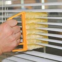 Shutters Brush Useful Microfiber Window Cleaning Brush   Air Conditioner Duster Cleaner Venetian Blind Blade Cleaning Cloth A001 Cleaning Tools