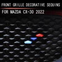 Car Front Grill Decoration Sticker Grille Color Trim For Mazda CX-30 CX30 Accessories 2022 (Not For 19-21)