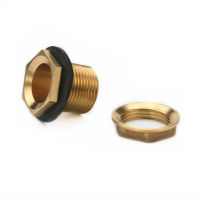 Copper Water Tank Connector 12" 34" 1" Male Brass Single Loose Key Swivel Fittings Nut Jointer