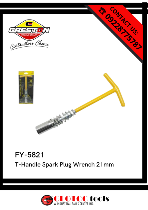 CRESTON THandle Spark Plug Wrench 21mm FY5821 Lazada PH
