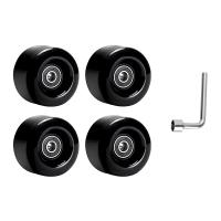 4 Pcs Skateboard Wheels Set 58Mm X 32Mm,82A Quad Roller Skate Wheels with Bearings,Double-Row Roller Skating Accessories