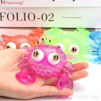 【hot】 Playful bag 4pcs Squeeze Hand Vent ball Decompression toys Stress Color Frog figure HG27 !