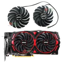 Gratis Ongkir/ต้นฉบับ☃MSI MSI ใหม่ RX580 570 8GB เกราะ MK2การ์ดจอ PLD10010S12HH พัดลมทำความเย็น